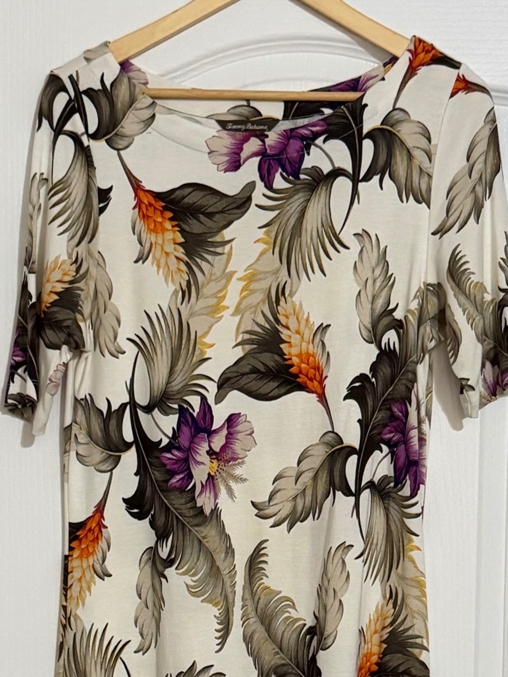 Tommy Bahama Floral Modal Dress. Size Medium